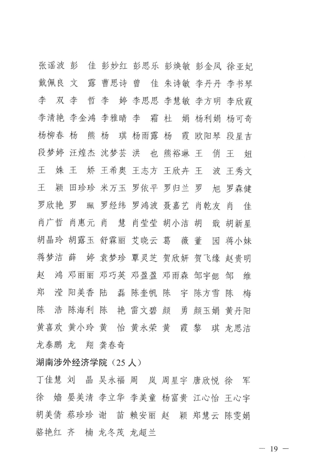 2022年湖南“專升本” 省內(nèi)生源建檔立卡畢業(yè)生報(bào)考資格審核結(jié)果的公示(圖19)