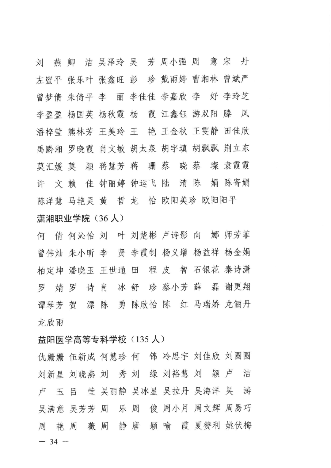 2022年湖南“專升本” 省內(nèi)生源建檔立卡畢業(yè)生報(bào)考資格審核結(jié)果的公示(圖34)