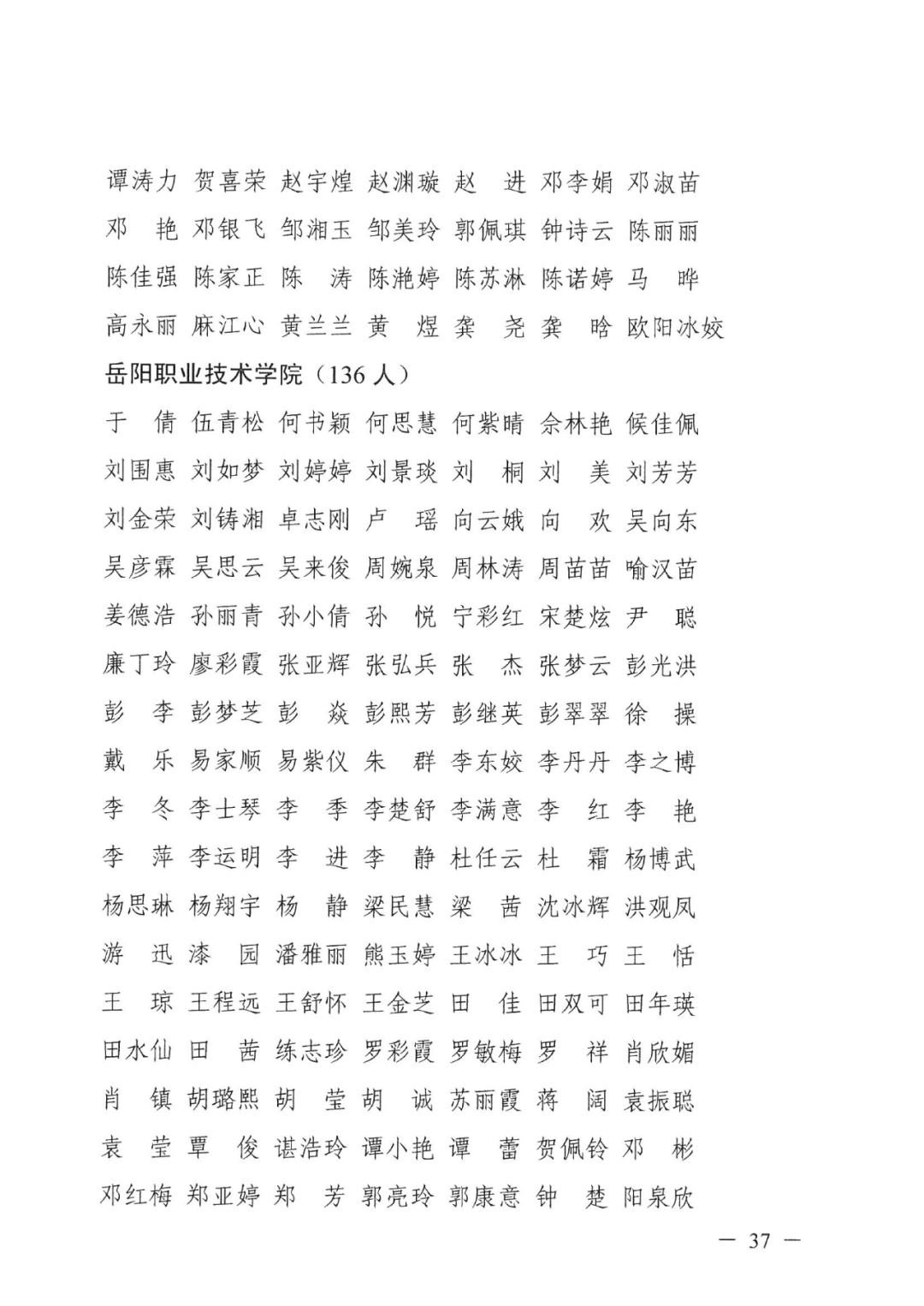 2022年湖南“專升本” 省內(nèi)生源建檔立卡畢業(yè)生報(bào)考資格審核結(jié)果的公示(圖37)