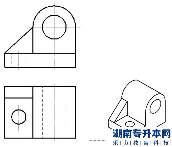 懷化學院專升本機械制圖考試題目