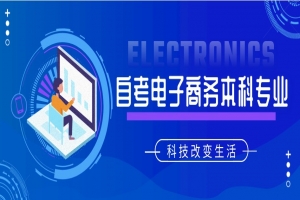 自考本科:自考電子商務(wù)本科專業(yè)介紹